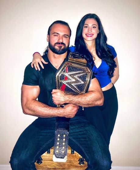 drew mcIntyre wife photo