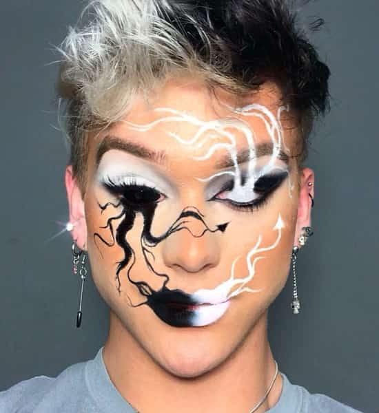 Ethan Peters makeup photos